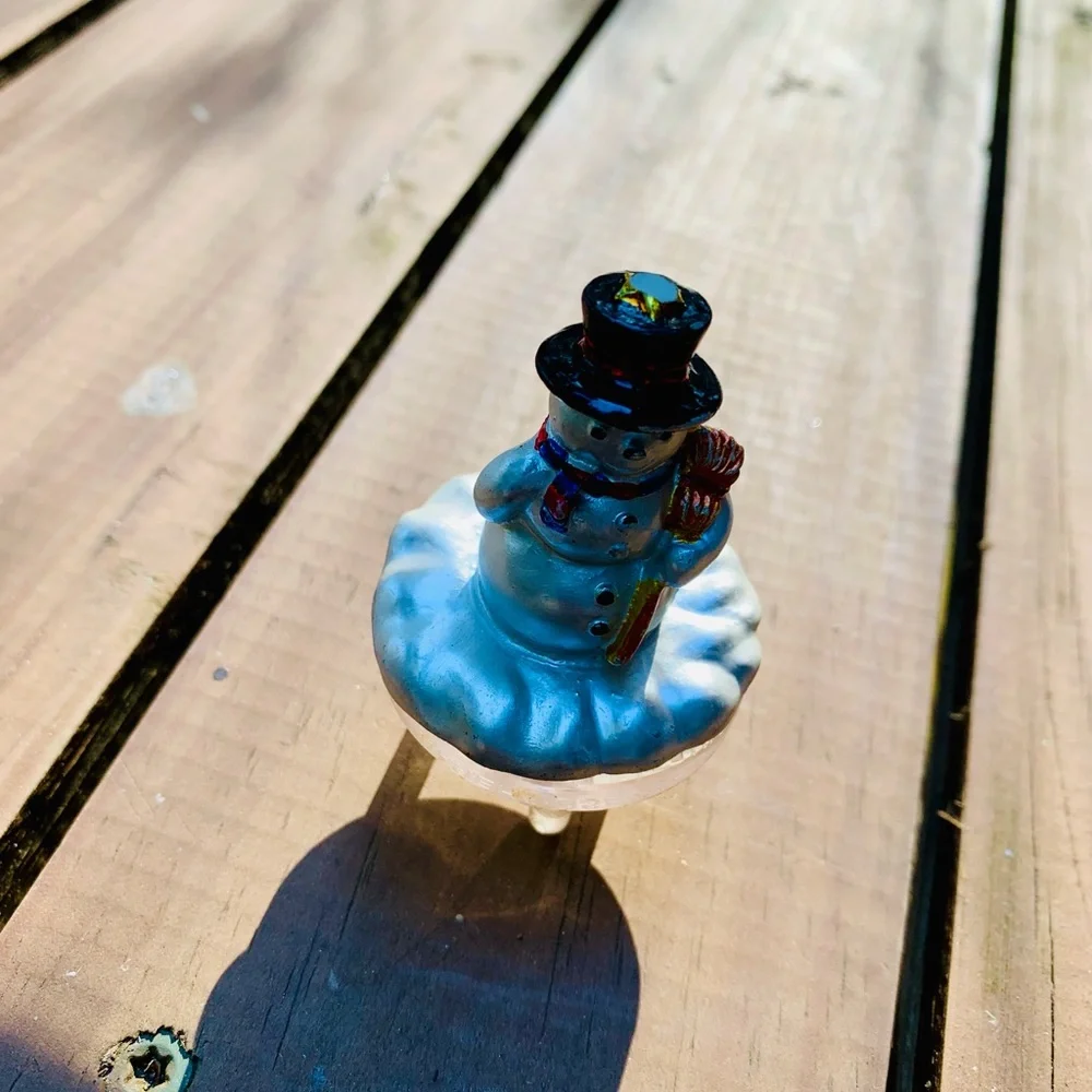Snowman cake topper Frosty the Snowman